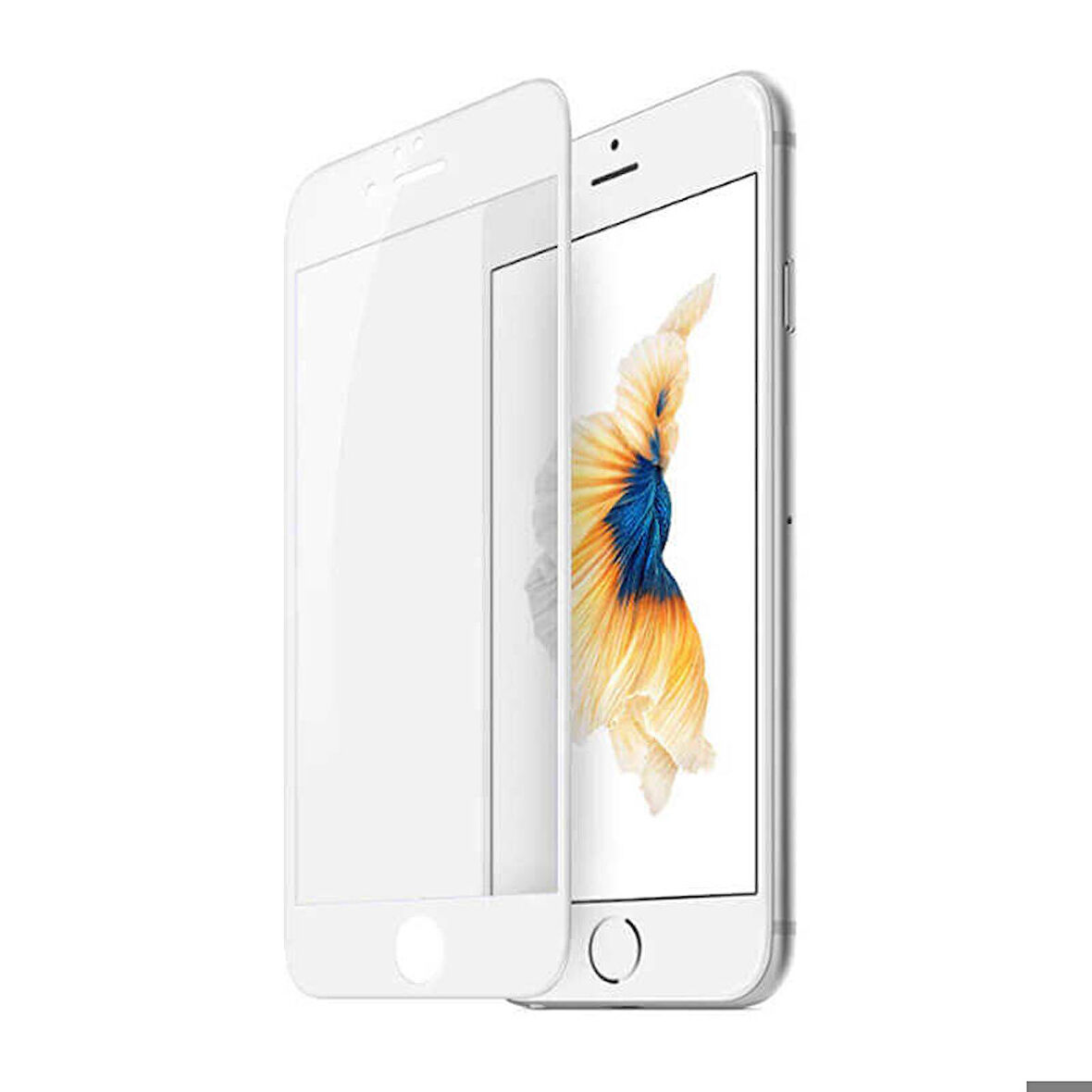 Apple iPhone 6 Uyumlu Eto Cam Ekran Koruyucu Beyaz