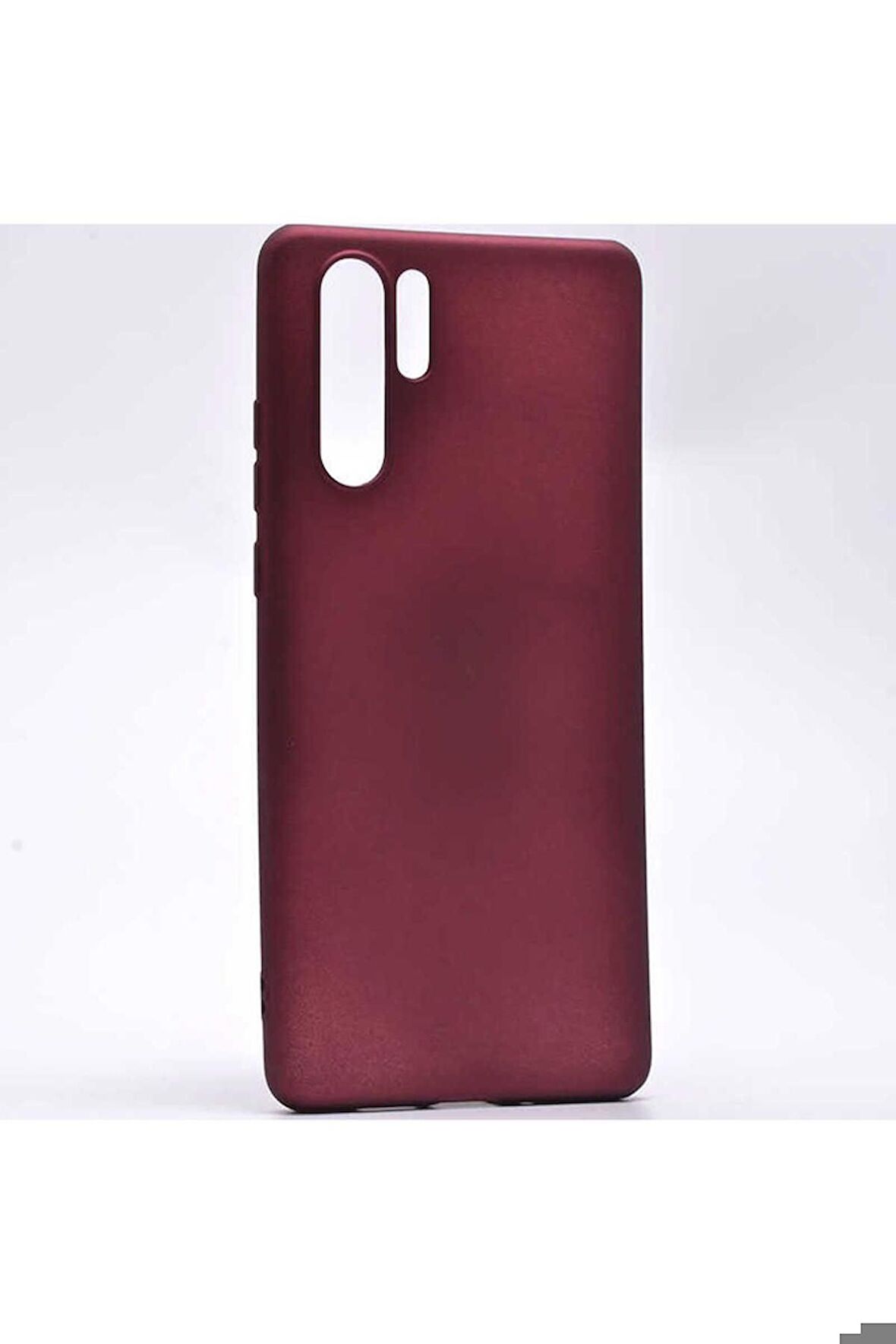 Huawei P30 Pro Uyumlu Kılıf Premier Silikon Kapak Mürdüm