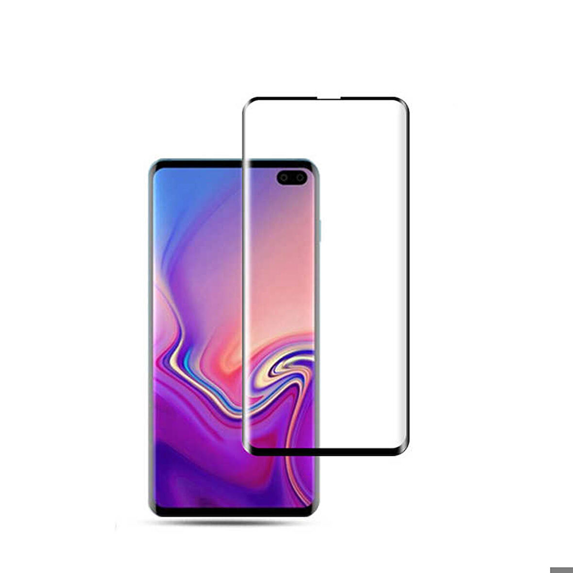 Samsung Galaxy S10 Plus Uyumlu Süper Pet Ekran Koruyucu Jelatin