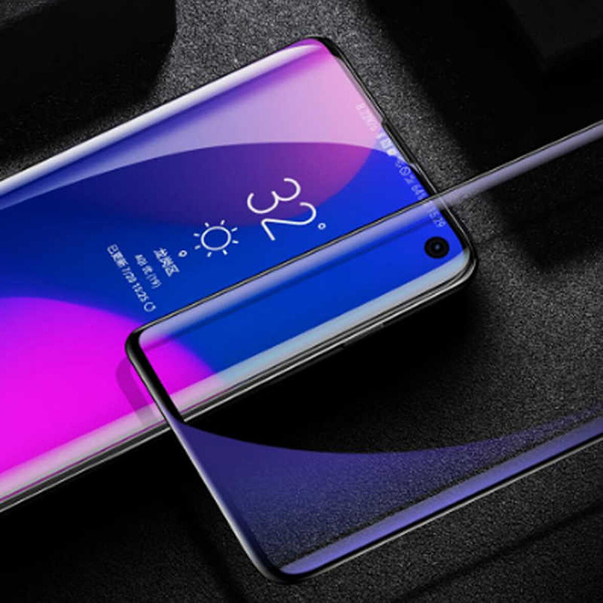 Samsung Galaxy S10 Uyumlu Süper Pet Ekran Koruyucu Jelatin