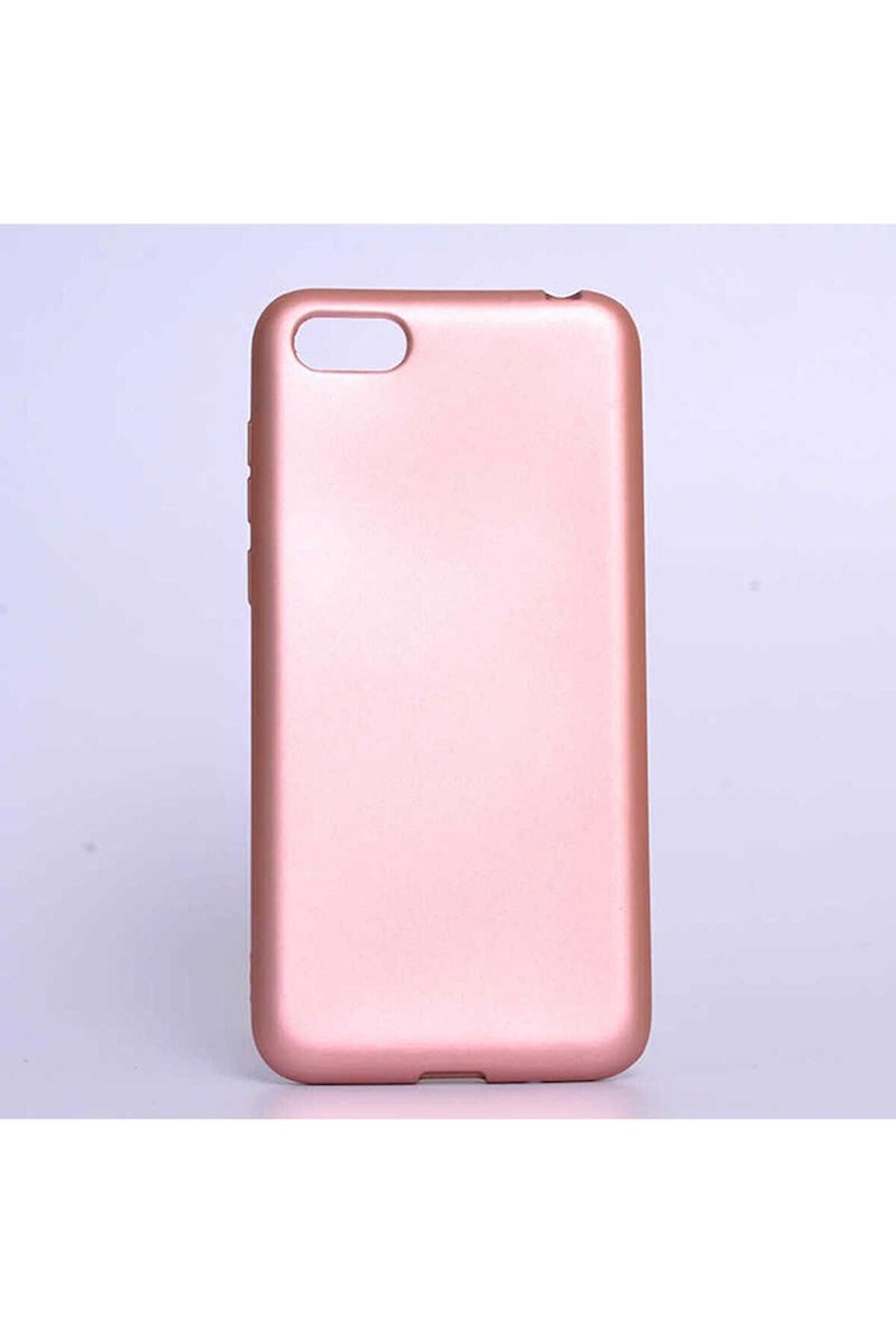 Huawei Y5 2018 Uyumlu Kılıf Premier Silikon Kapak Rose Gold