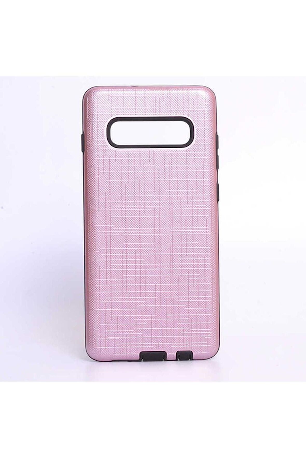 Samsung Galaxy S10E Uyumlu Kılıf New Youyou Silikon Kapak Rose Gold