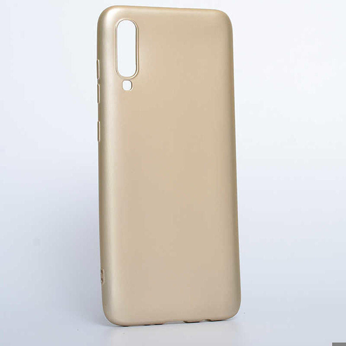 Samsung Galaxy A70 Uyumlu Kılıf Premier Silikon Kapak Gold