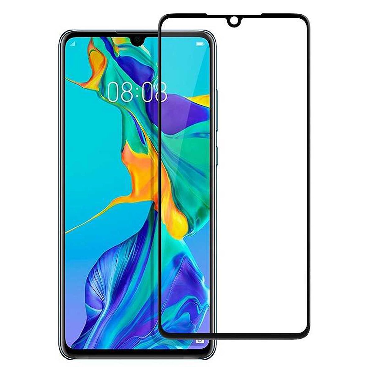 Huawei P30 Pro Uyumlu Süper Pet Ekran Koruyucu Jelatin