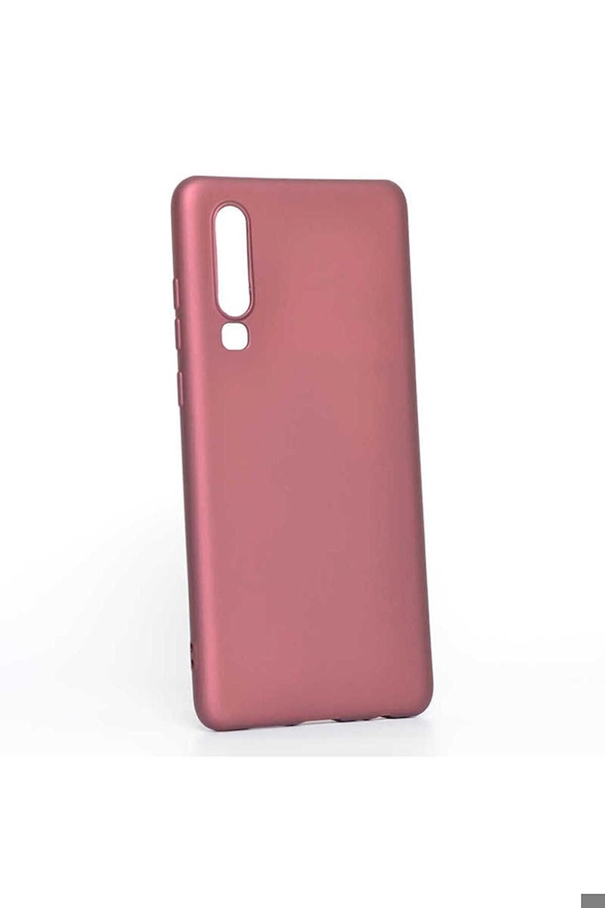 Huawei P30 Uyumlu Kılıf Premier Silikon Kapak Mürdüm