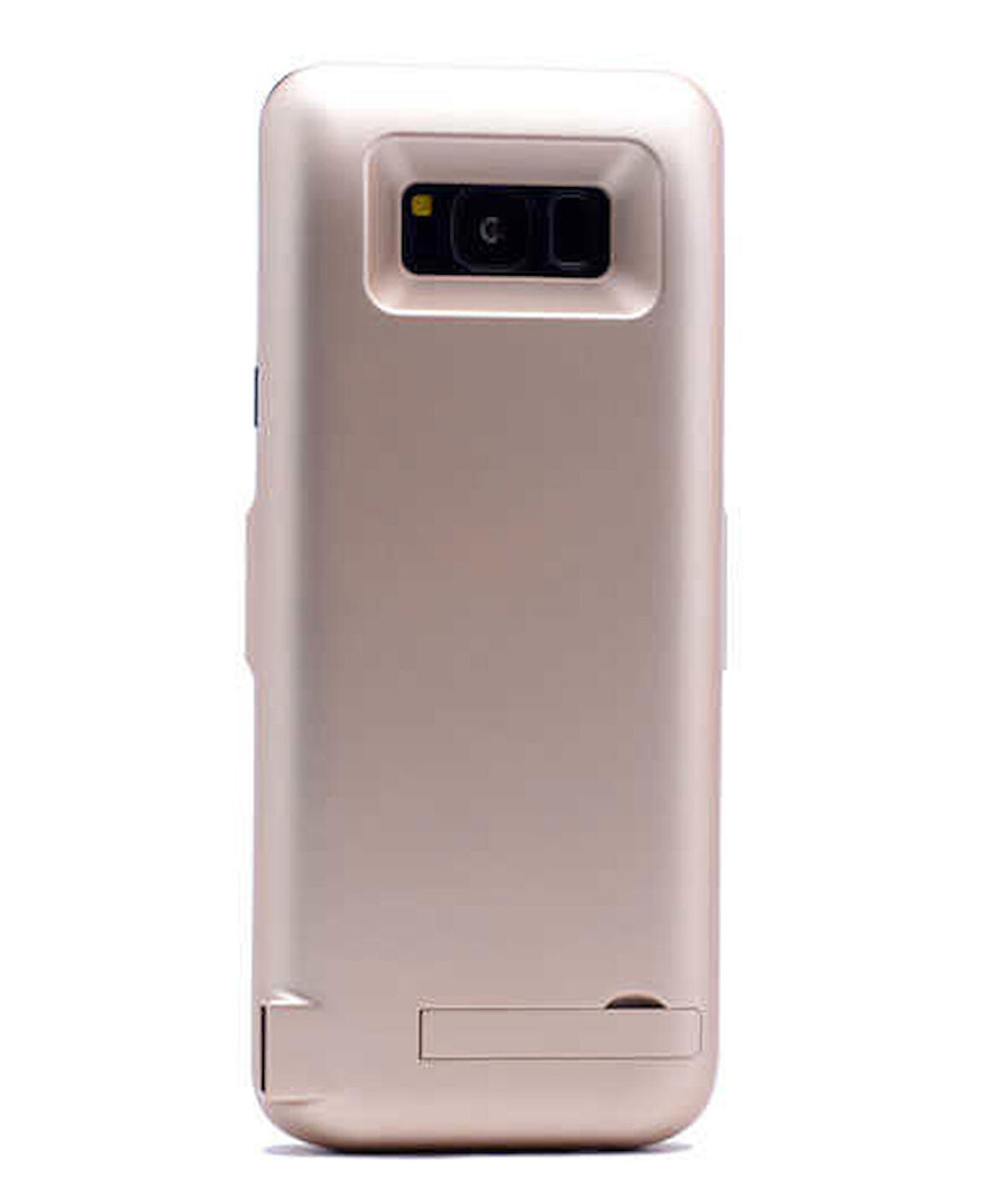 Samsung Galaxy S8 Plus Uyumlu Şarjlı Kılıf Harici Batarya Gold