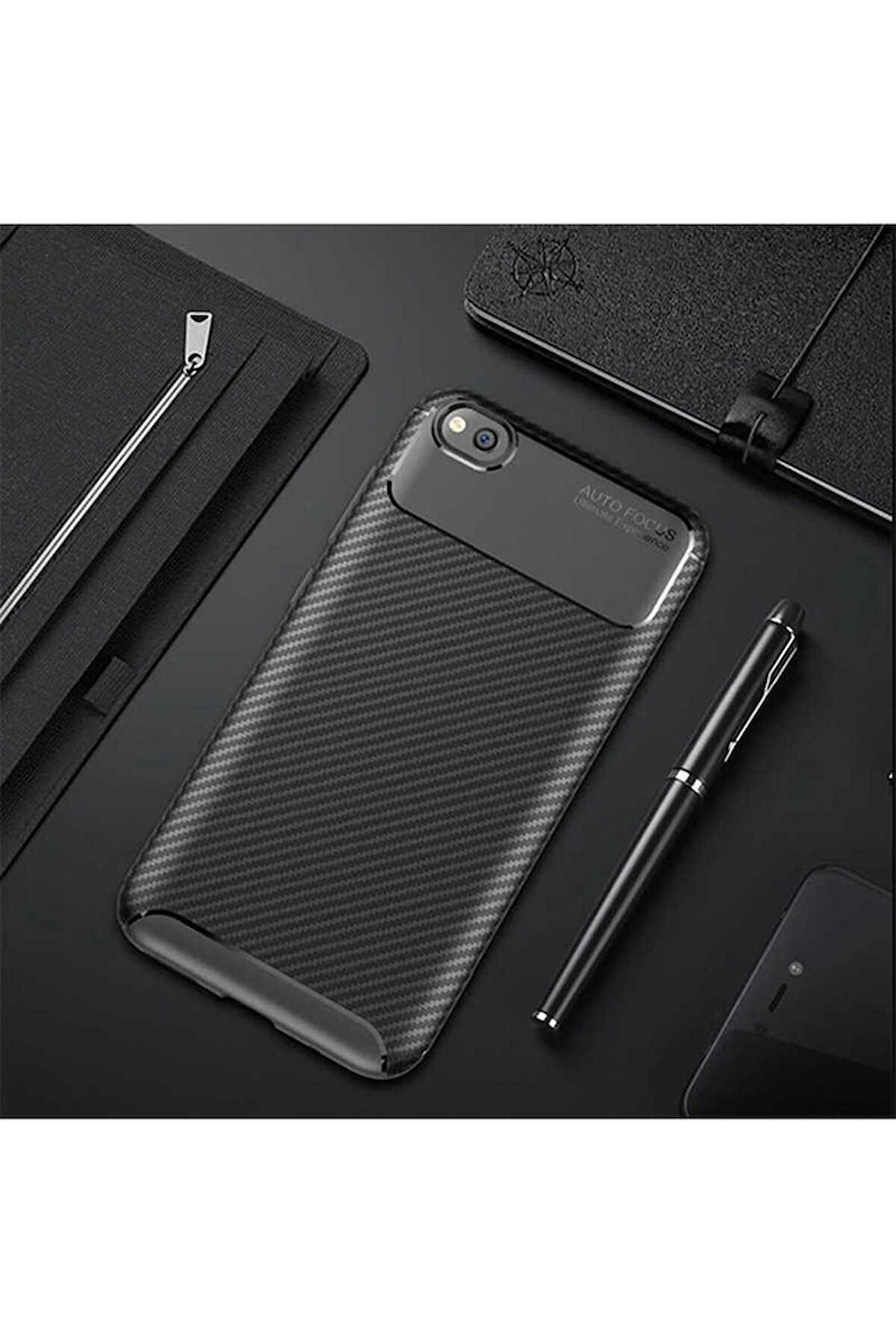 Xiaomi Redmi Go Uyumlu Kılıf Negro Silikon Kapak Siyah