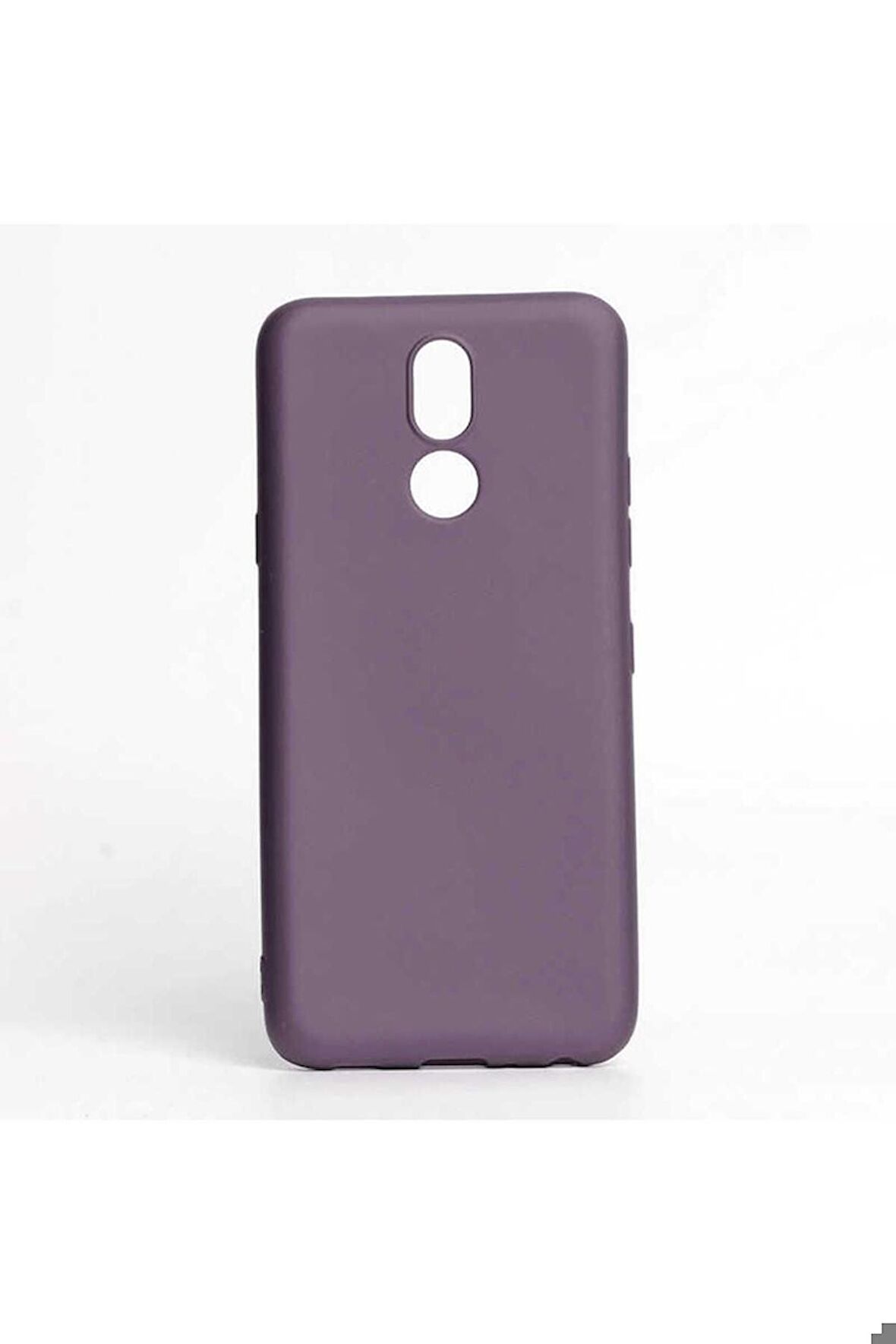 LG K40 Uyumlu Kılıf Premier Silikon Kapak Mürdüm