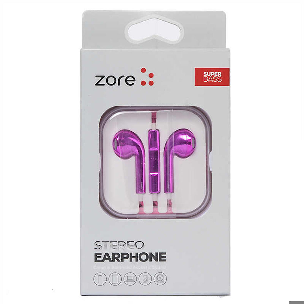 EP5 Basıc Serisi 3.5mm Kulaklık Mor