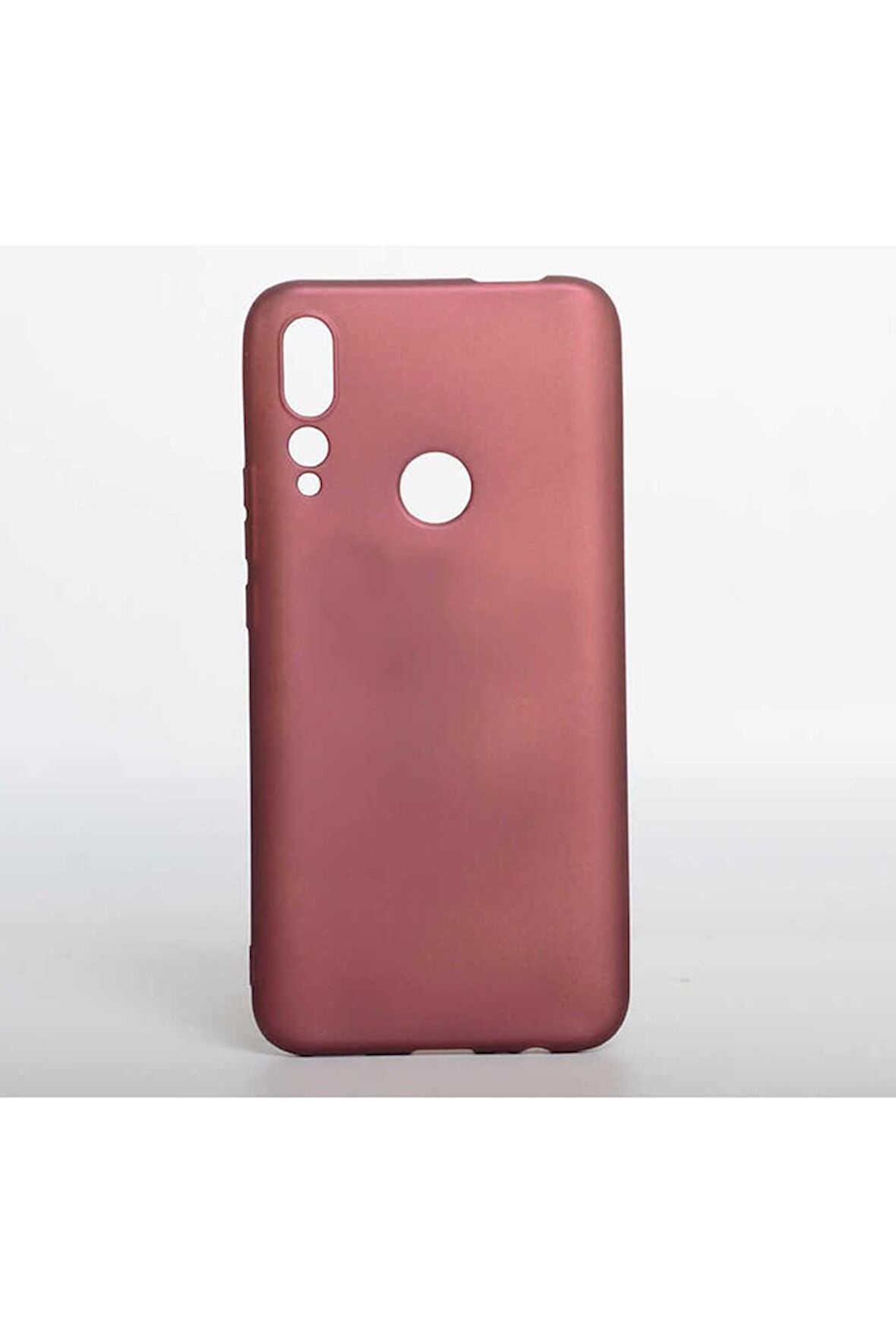 Huawei Y9 Prime 2019 Uyumlu Kılıf Premier Silikon Kapak Mürdüm