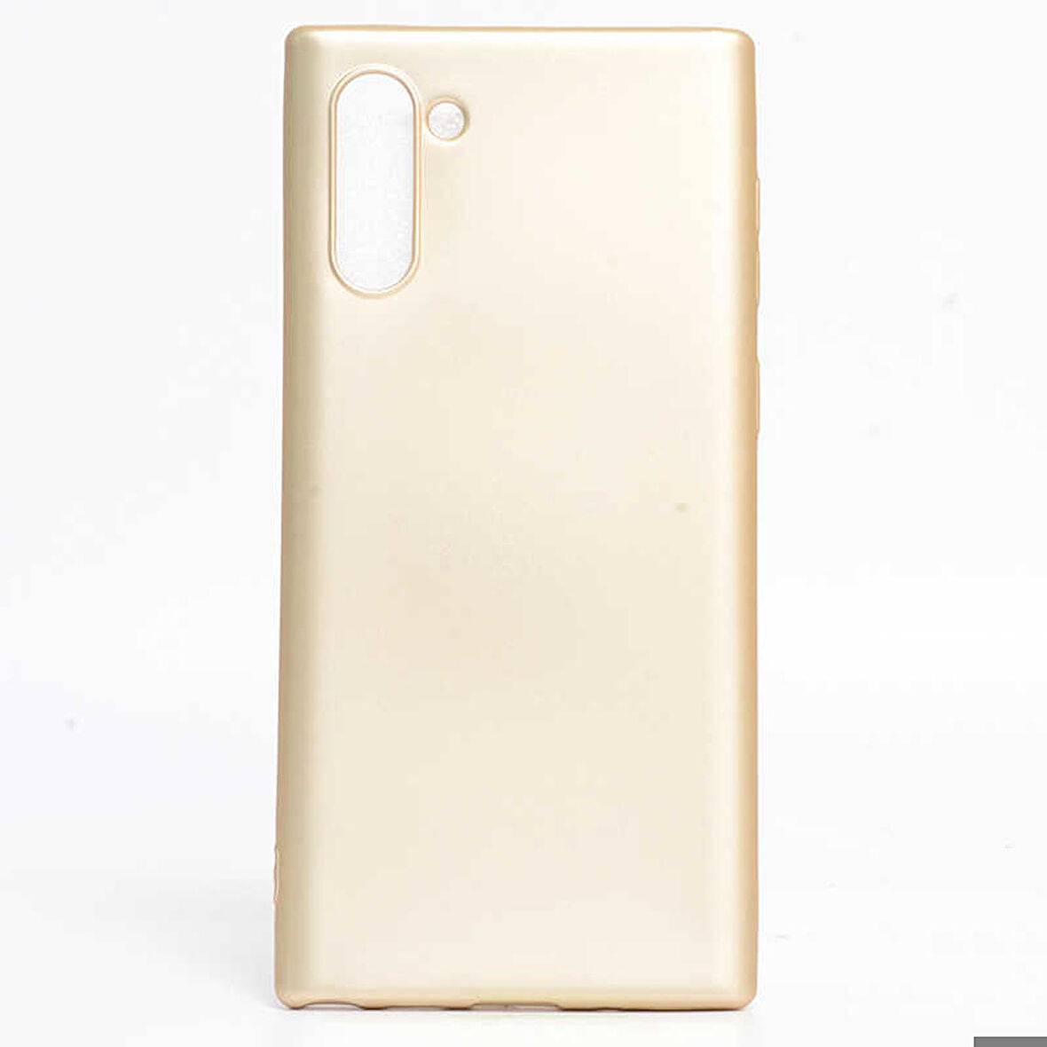 Samsung Galaxy Note 10 Uyumlu Kılıf Premier Silikon Kapak Gold