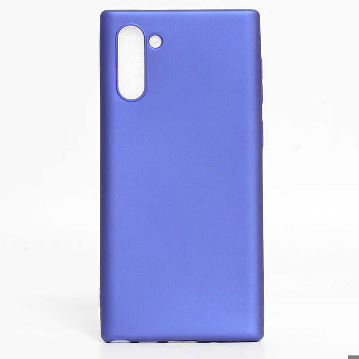 Samsung Galaxy Note 10 Uyumlu Kılıf Premier Silikon Kapak Saks Mavi