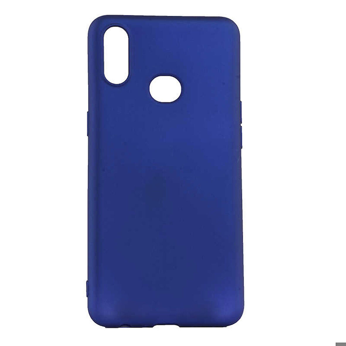 Samsung Galaxy A10S Uyumlu Kılıf Premier Silikon Kapak Saks Mavi