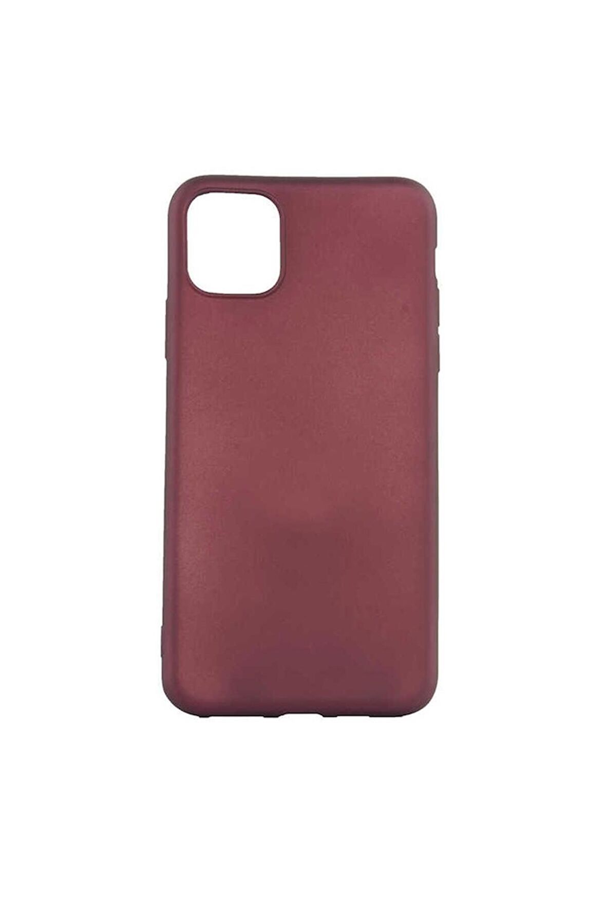Apple iPhone 11 Pro Max Uyumlu Kılıf Premier Silikon Kapak Mürdüm