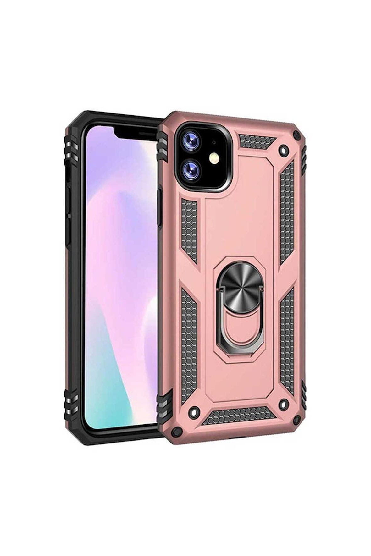 Apple iPhone 11 Uyumlu Kılıf Vega Kapak Rose Gold