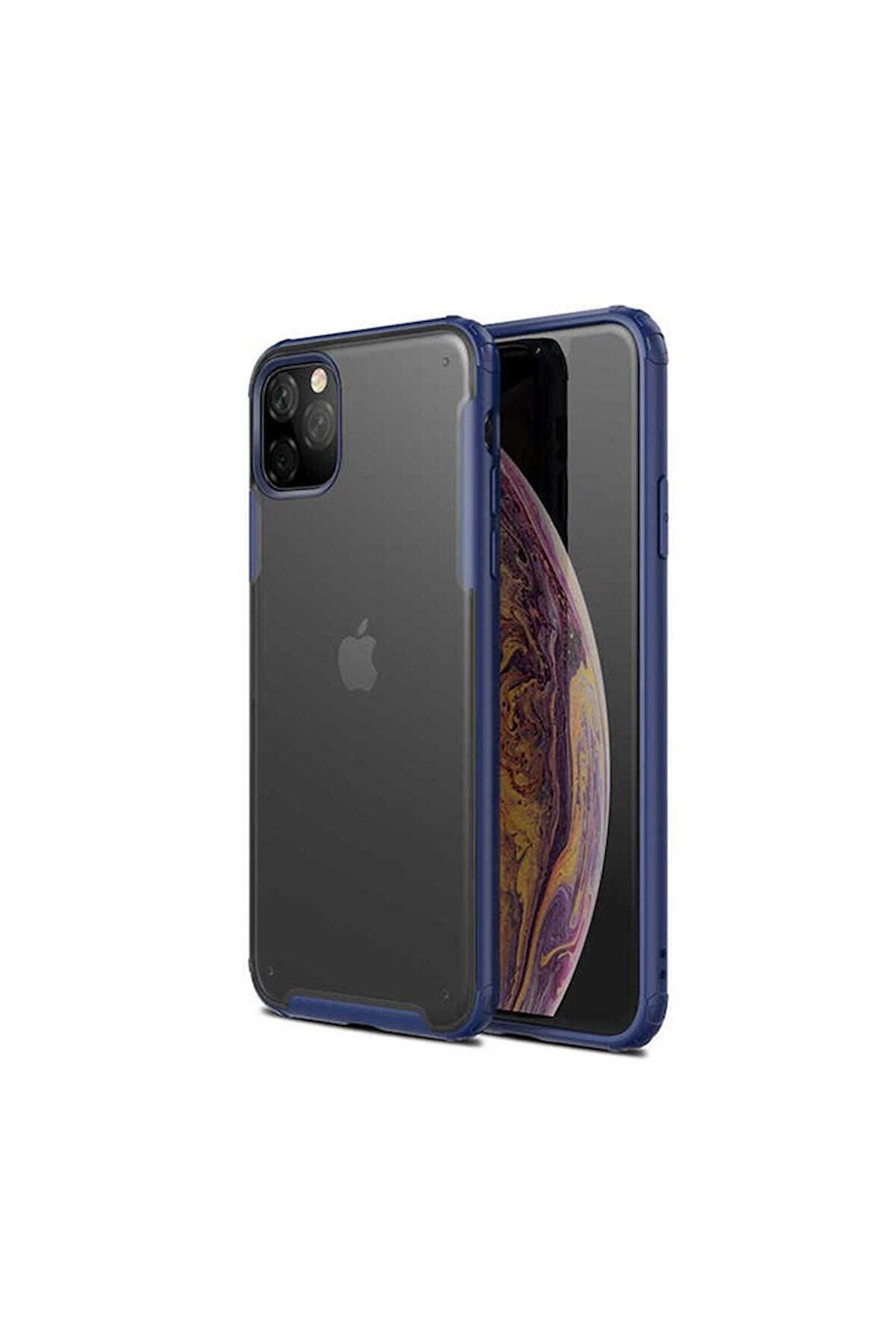 Apple iPhone 11 Pro Uyumlu Kılıf Volks Kapak Lacivert