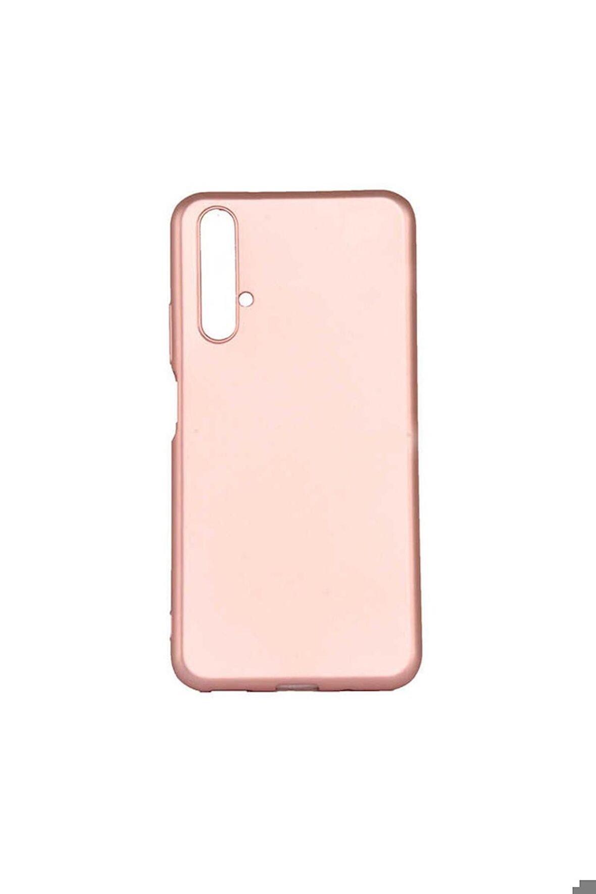 Huawei Honor 20 Uyumlu Kılıf Premier Silikon Kapak Rose Gold