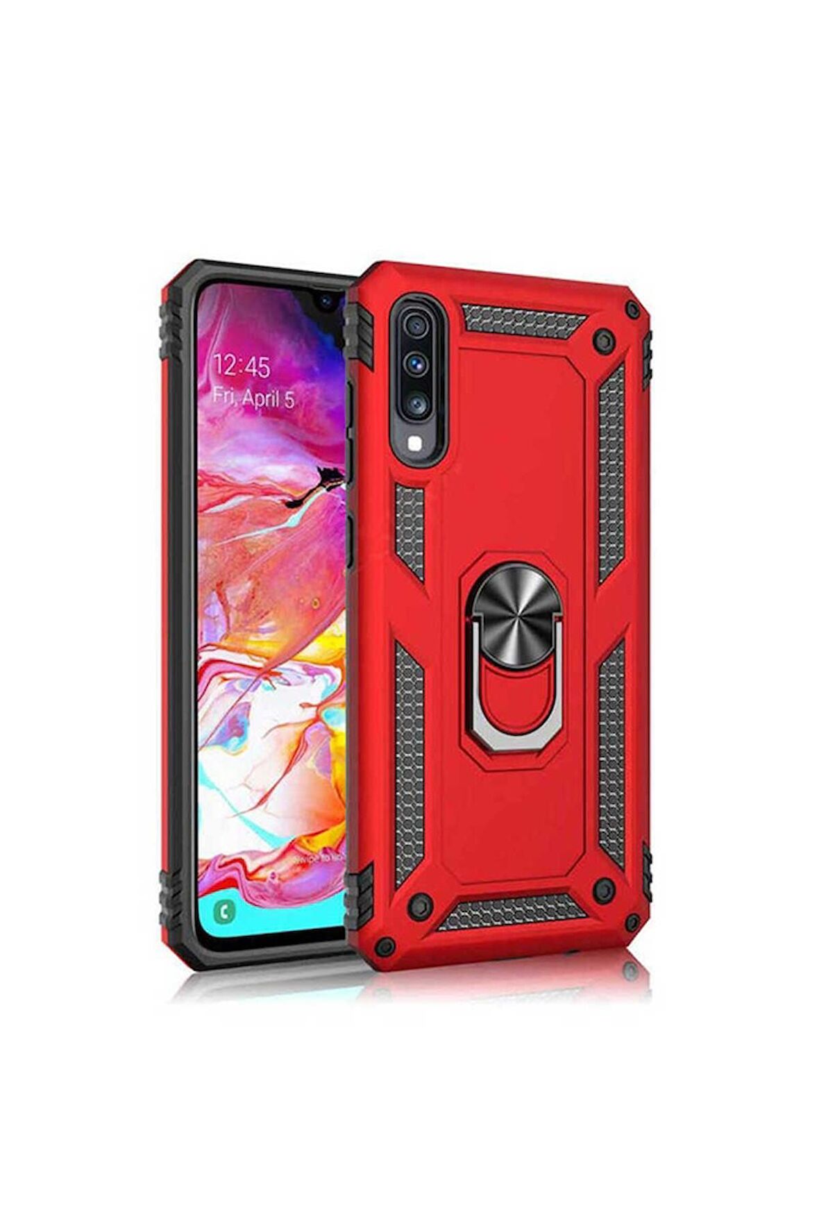 Samsung Galaxy A30S Uyumlu Kılıf Vega Kapak Kırmızı