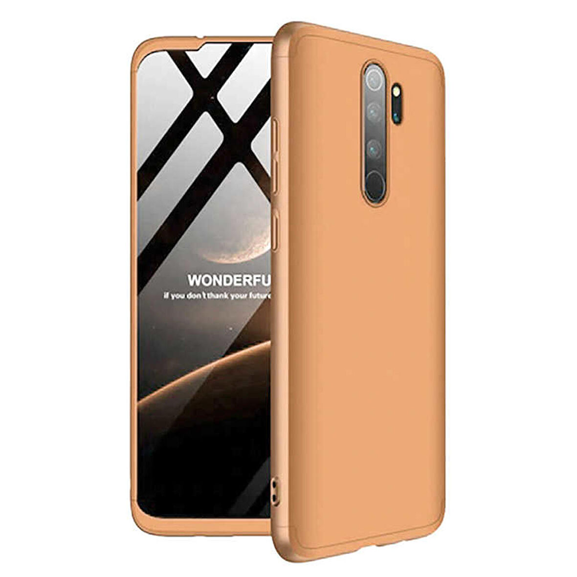 Xiaomi Redmi Note 8 Pro Uyumlu Kılıf Ays Kapak Rose Gold