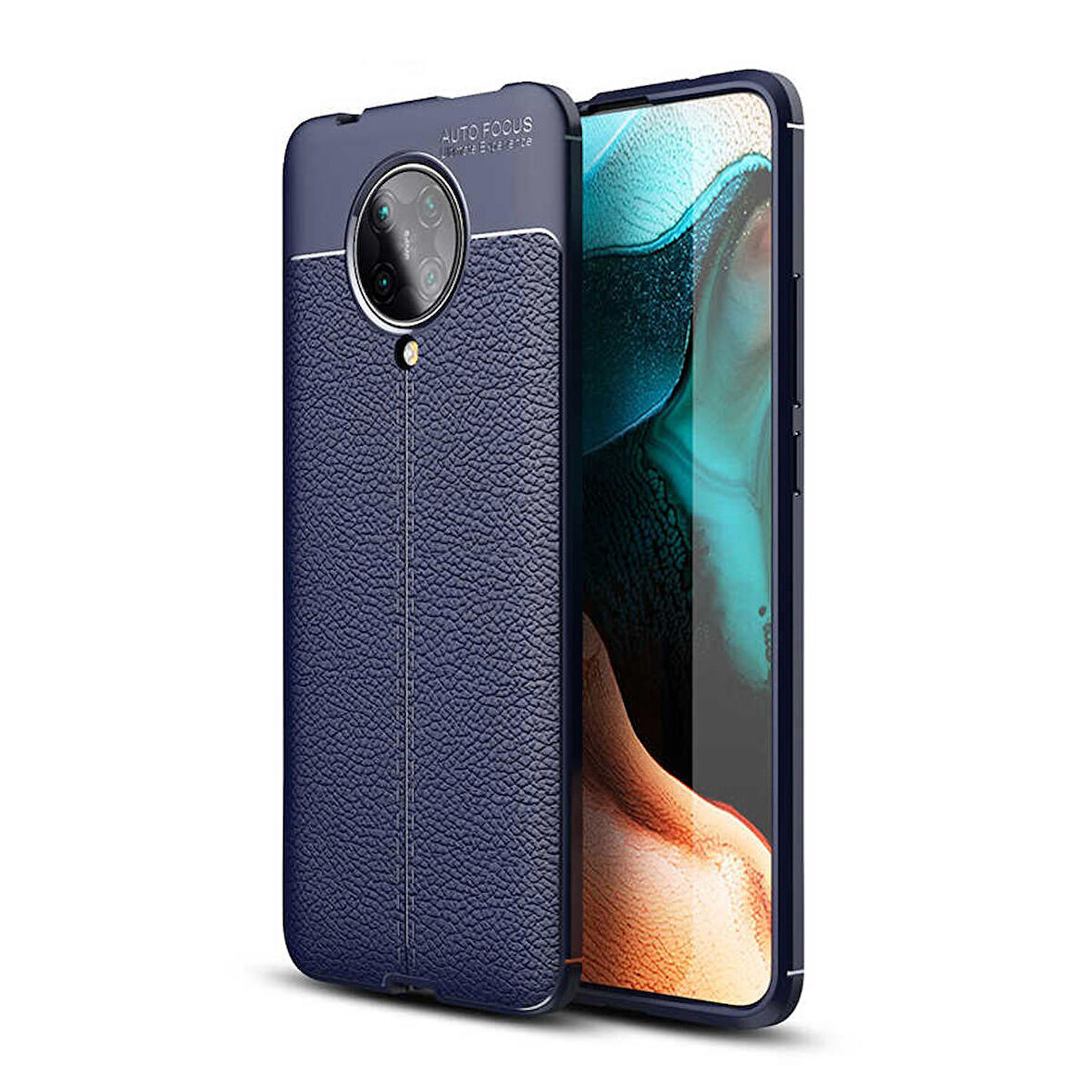Xiaomi Poco F2 Pro Uyumlu Kılıf Niss Silikon Kapak Lacivert