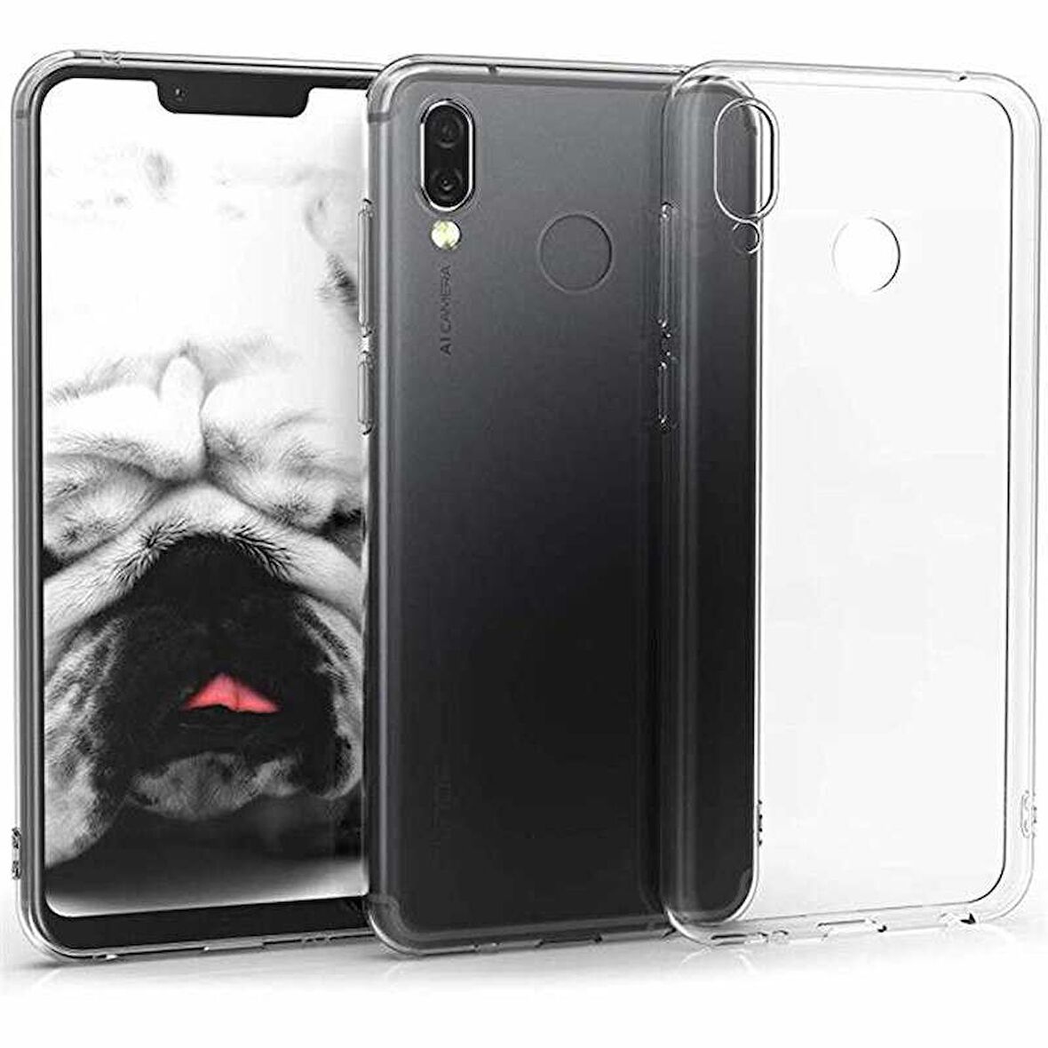 Huawei Honor Play Uyumlu Kılıf Süper Silikon Kapak
