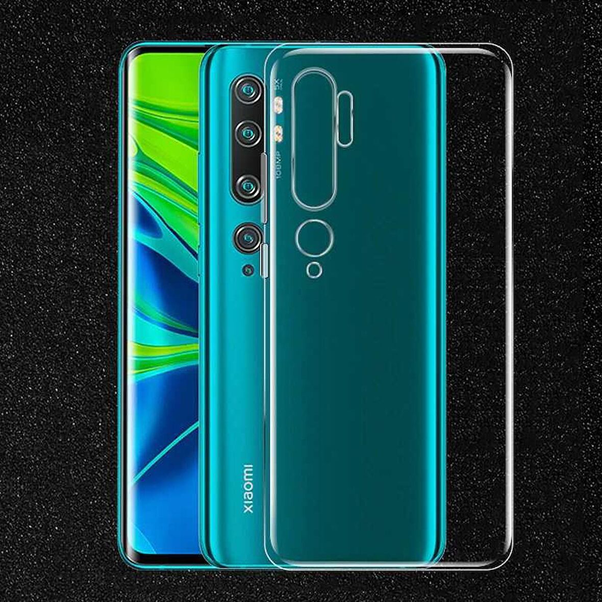 Xiaomi Mi Note 10 Uyumlu Kılıf Süper Silikon Kapak