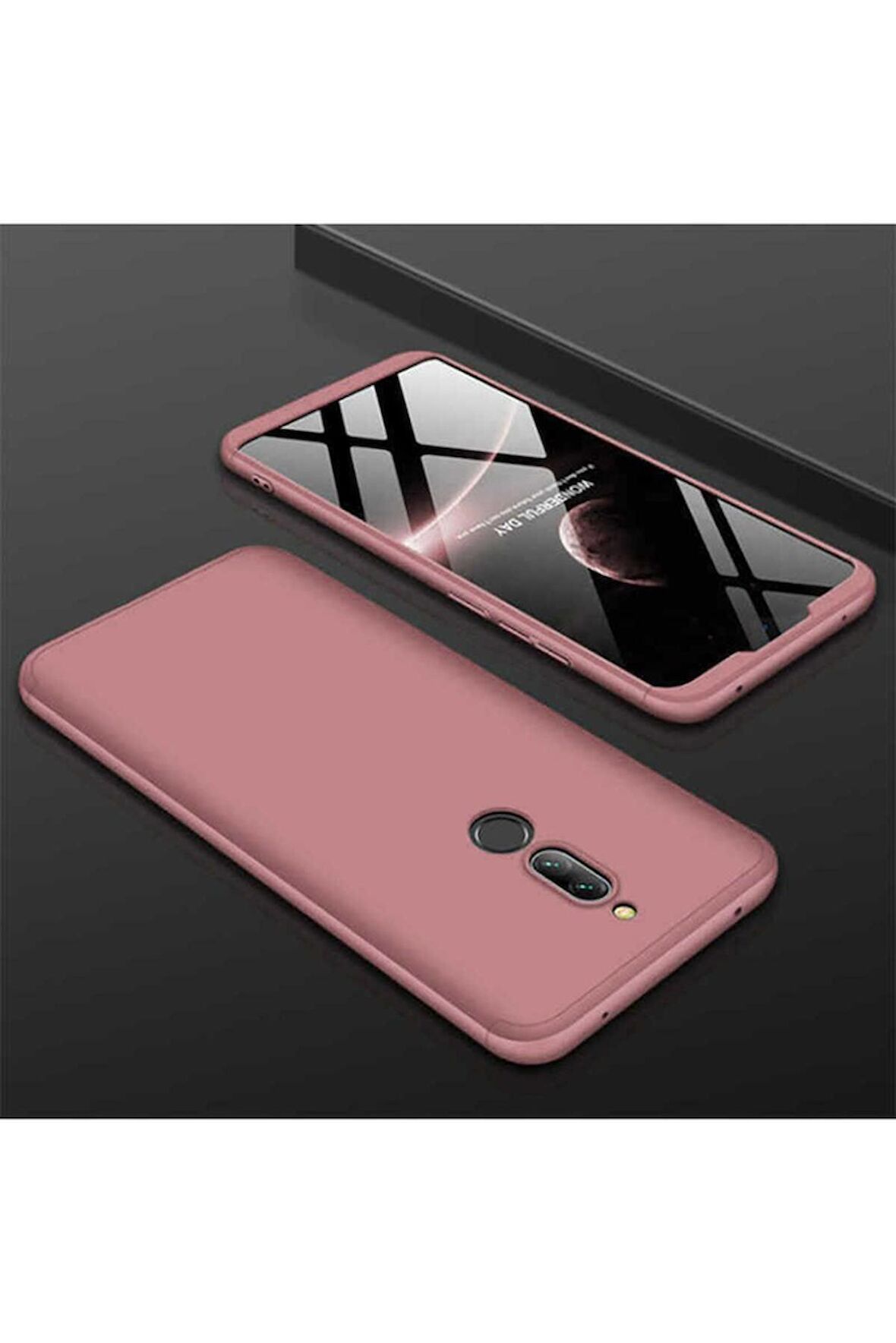 Xiaomi Redmi 8 Uyumlu Kılıf Ays Kapak Rose Gold