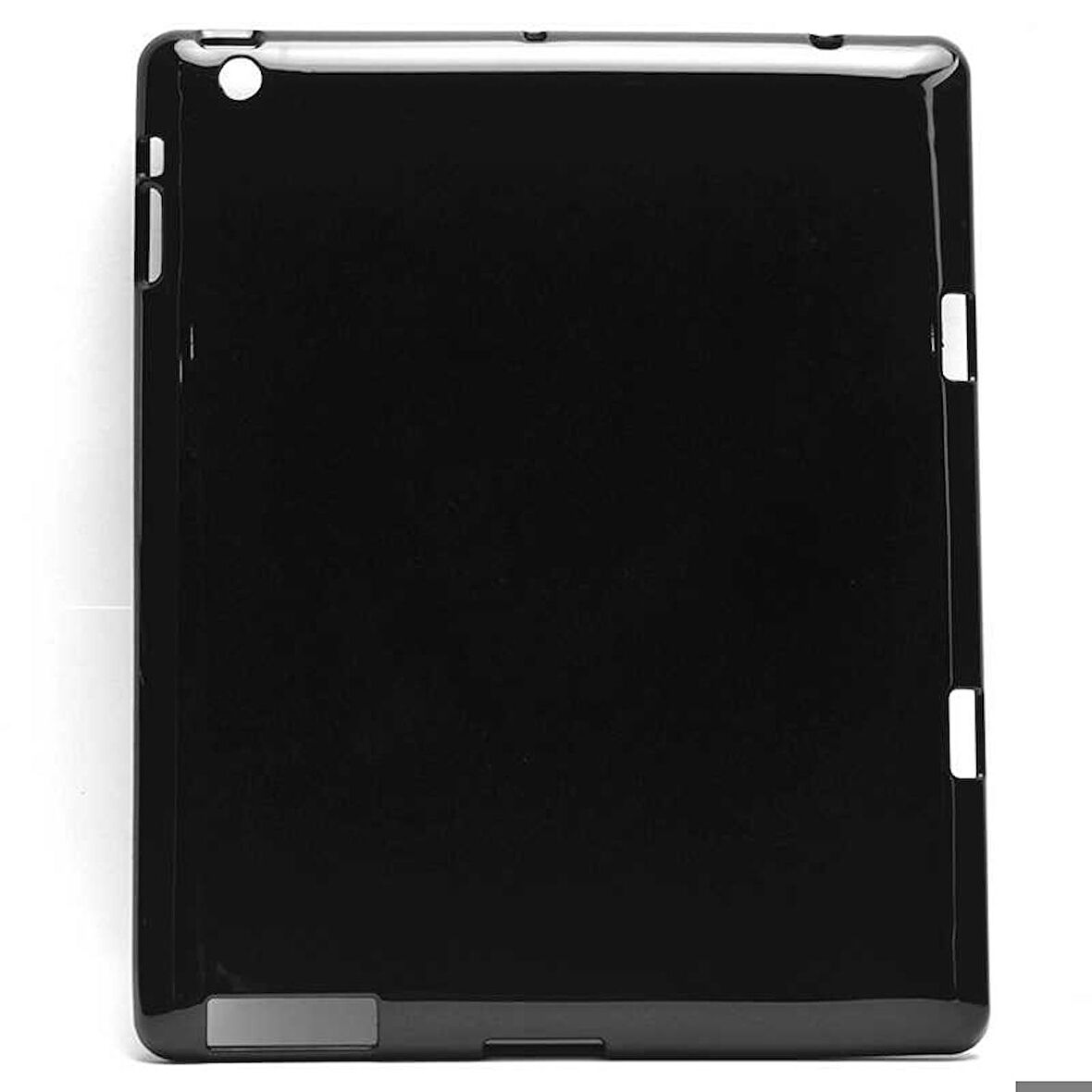 Apple iPad 2 3 4 Uyumlu Kalemli Tablet Silikon Siyah