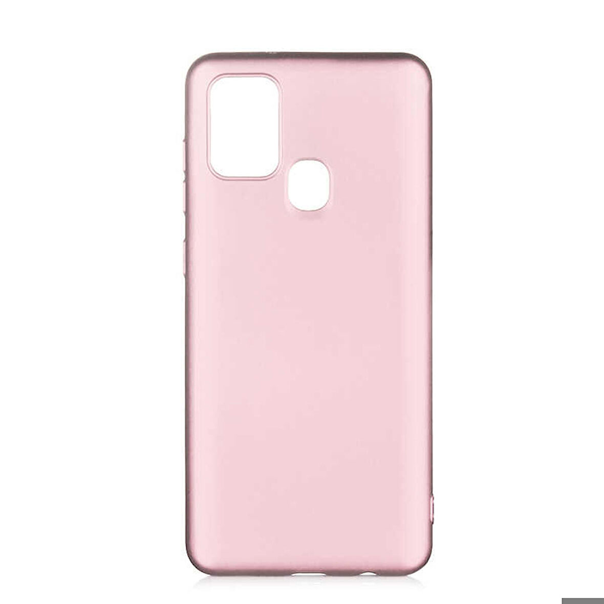 Samsung Galaxy A21S Uyumlu Kılıf Premier Silikon Kapak Rose Gold
