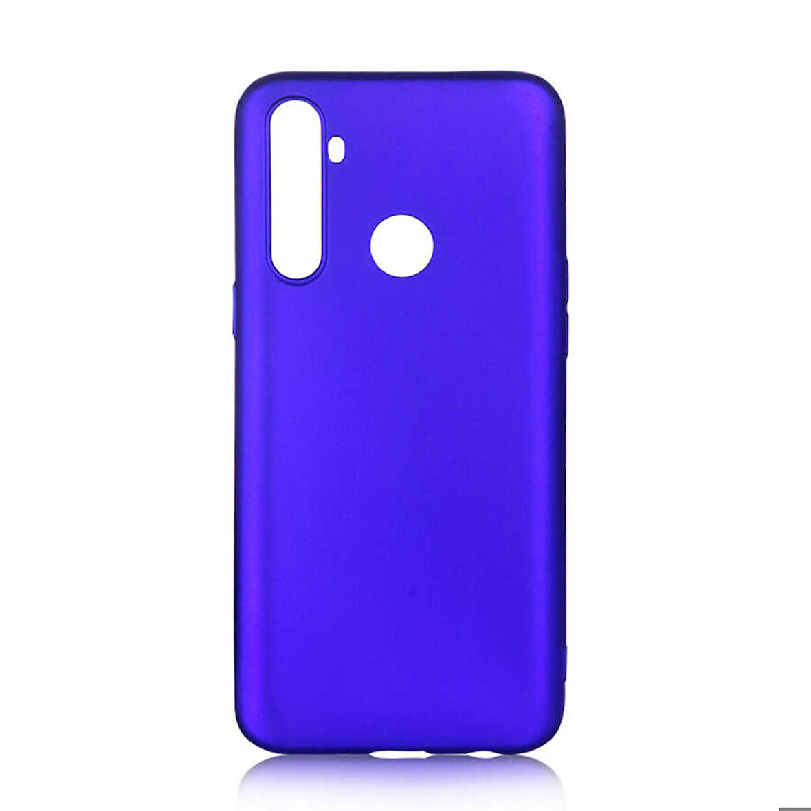 Realme 6İ Uyumlu Kılıf Premier Silikon Kapak Saks Mavi