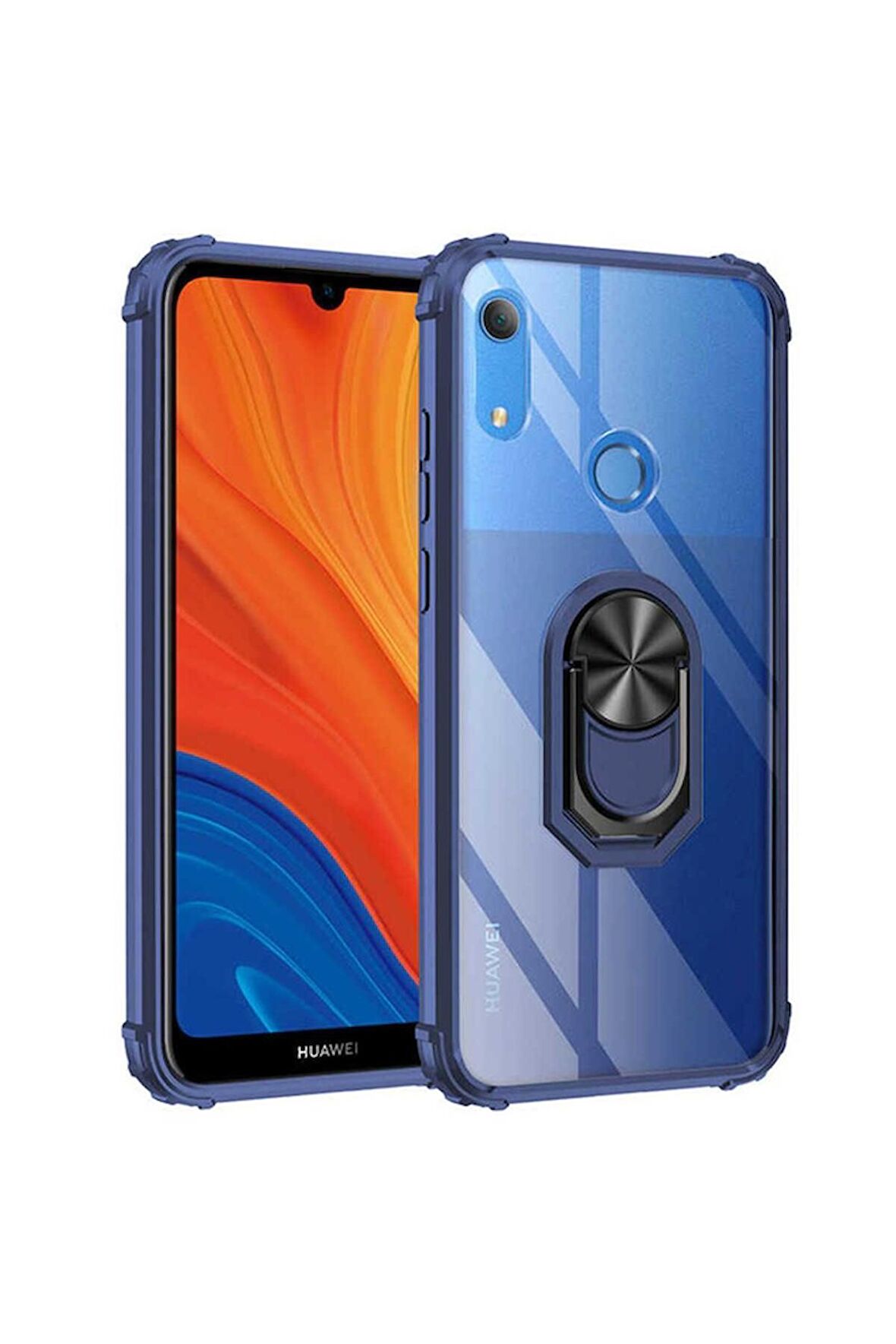 Huawei Y6S 2019 Uyumlu Kılıf Mola Kapak Lacivert