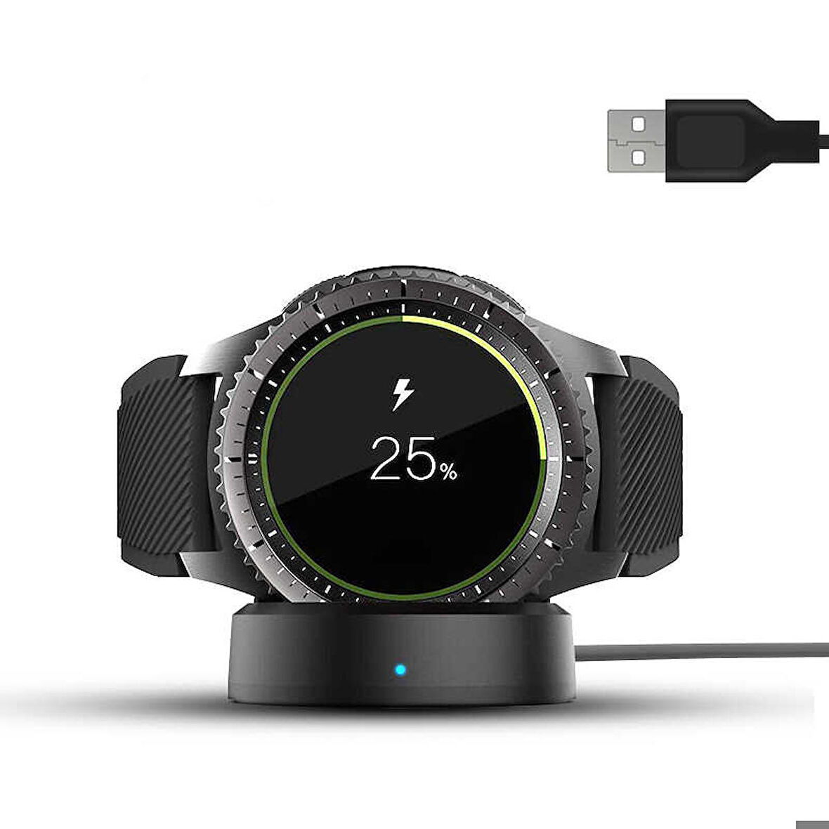 Samsung Gear S3 Uyumlu Usb Şarj Kablosu