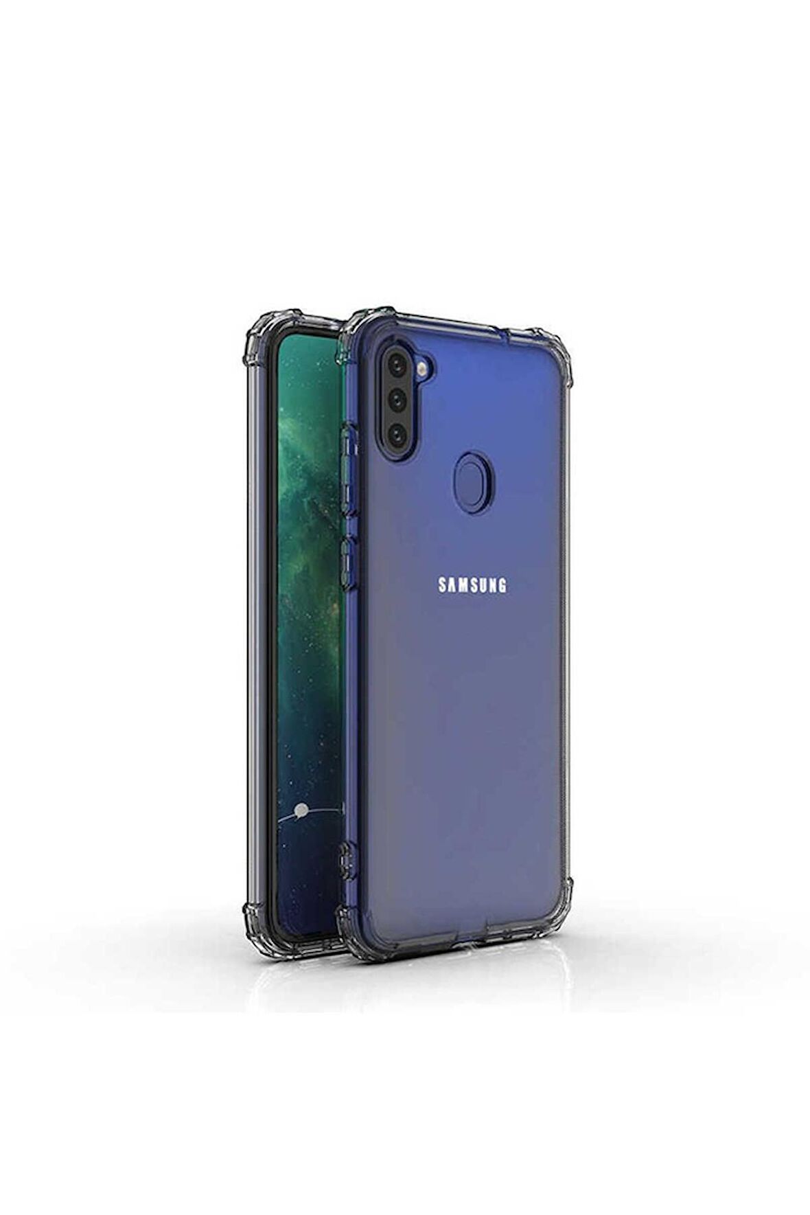 Samsung Galaxy A11 Uyumlu Kılıf Nitro Anti Shock Silikon