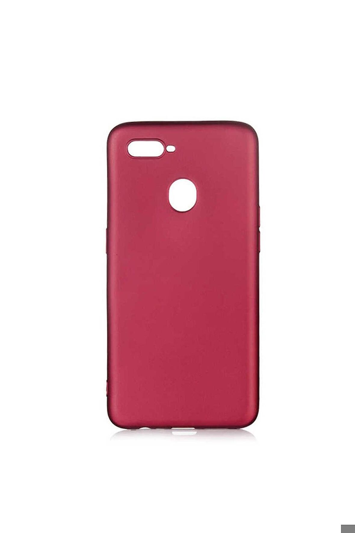 Oppo A12 Uyumlu Kılıf Premier Silikon Kapak Mürdüm