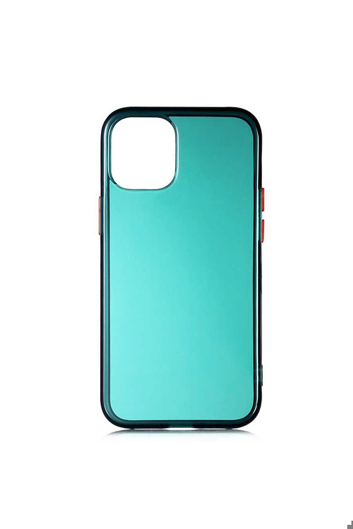 Apple iPhone 12 Pro Max Uyumlu Kılıf Bistro Kapak Koyu Yeşil