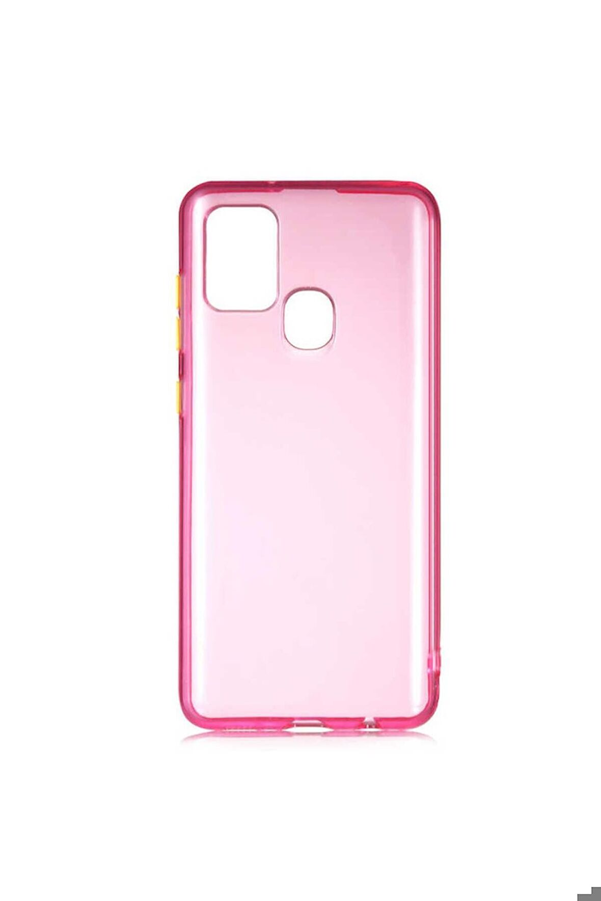 Samsung Galaxy A21S Uyumlu Kılıf Bistro Kapak Pembe
