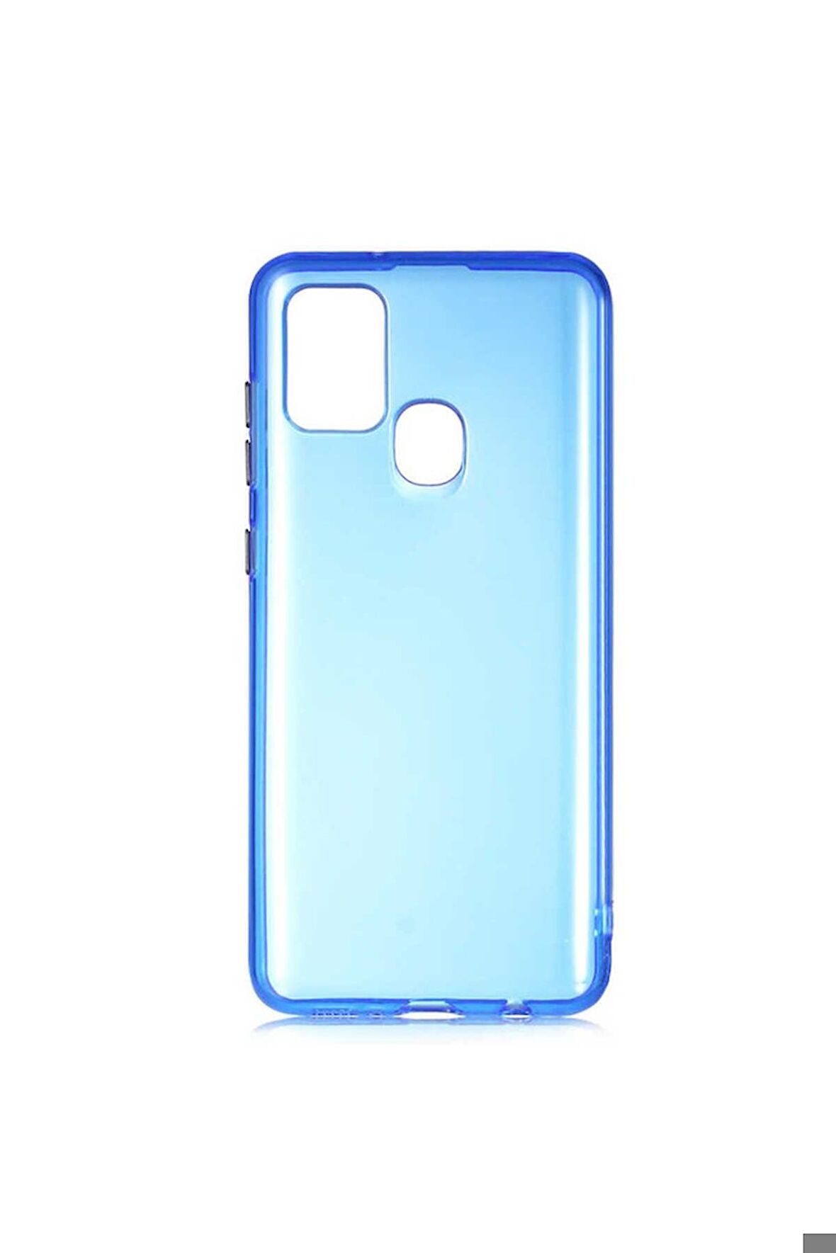 Samsung Galaxy A21S Uyumlu Kılıf Bistro Kapak Mavi