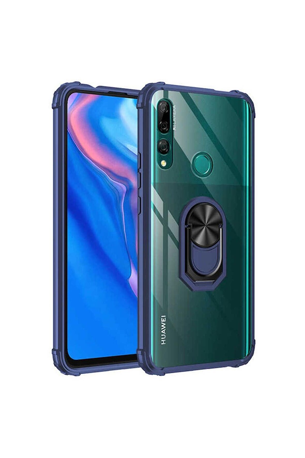 Huawei Y9 Prime 2019 Uyumlu Kılıf Mola Kapak Lacivert