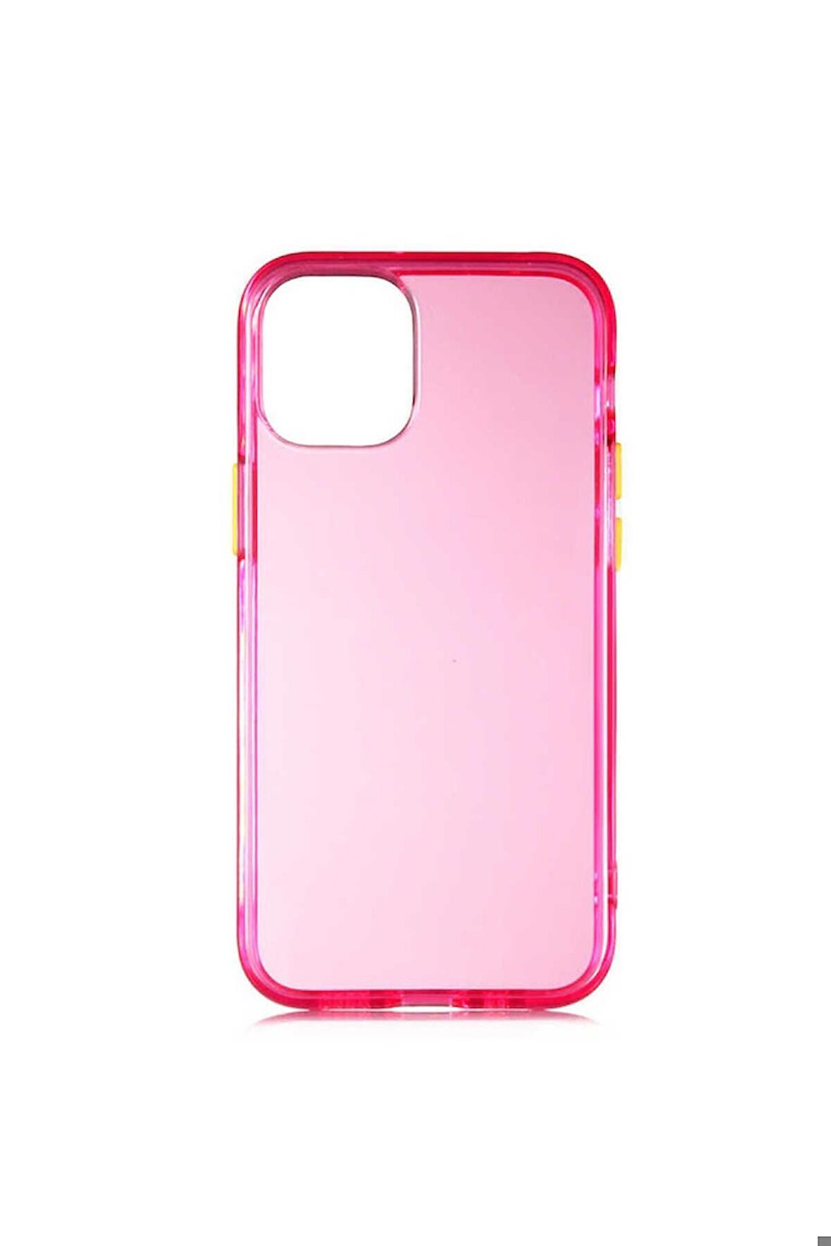 Apple iPhone 12 Mini Uyumlu Kılıf Bistro Kapak Pembe