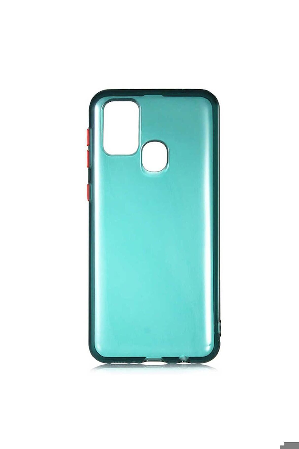 Samsung Galaxy M31 Uyumlu Kılıf Bistro Kapak Koyu Yeşil