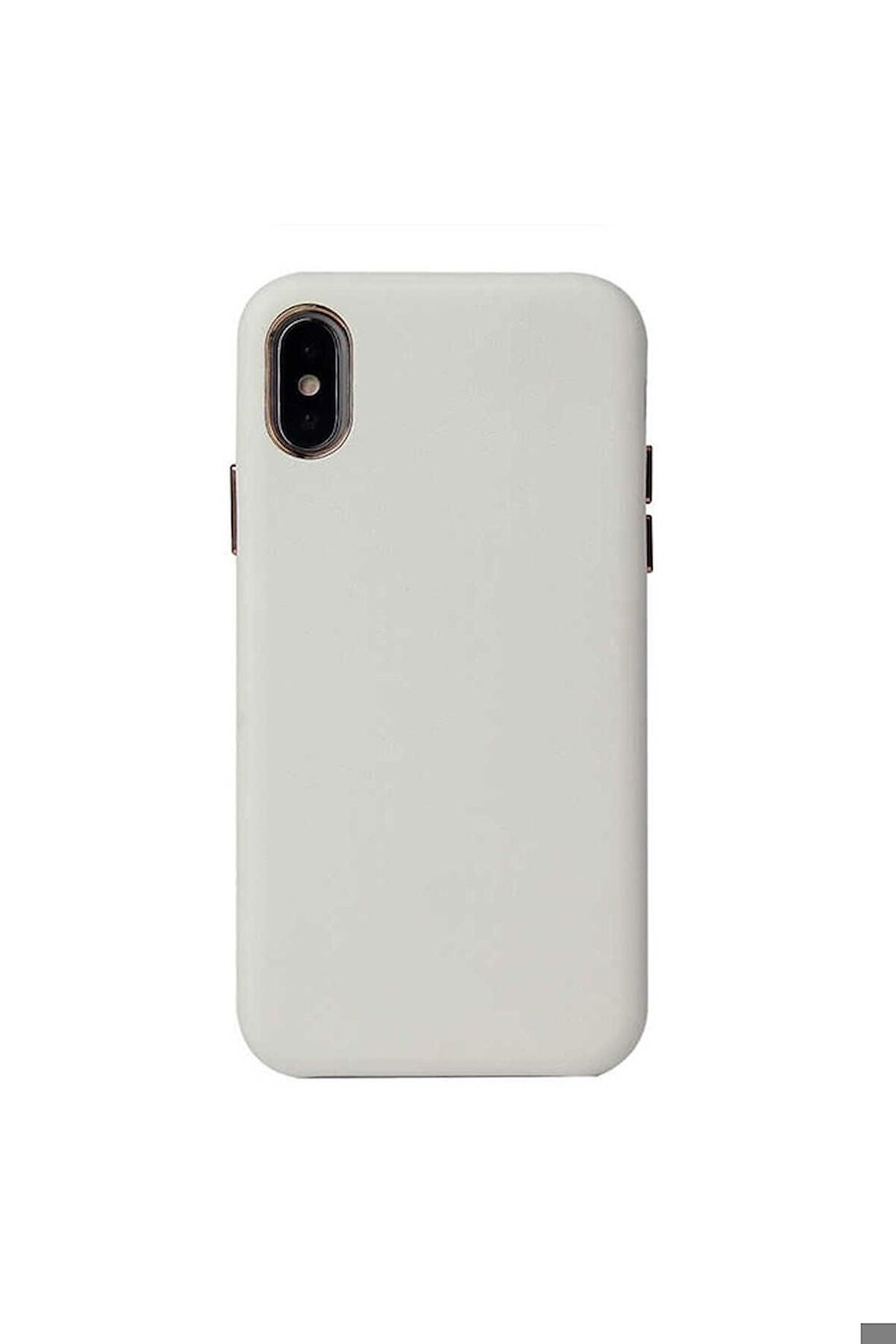Apple iPhone X Uyumlu Kılıf Eyzi Kapak Beyaz