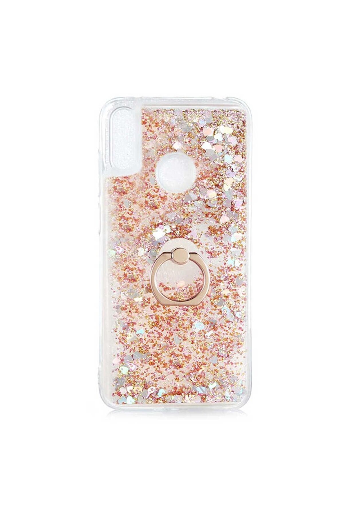 Huawei Y7 Prime 2019 Uyumlu Kılıf Milce Kapak Gold