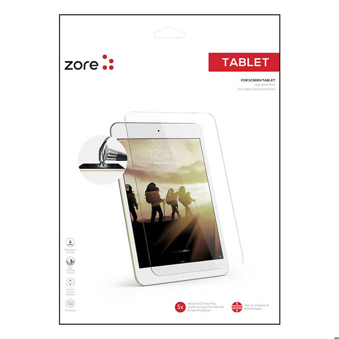 Samsung Galaxy Tab S7 Plus T970 Uyumlu Tablet Blue Nano Ekran Koruyucu