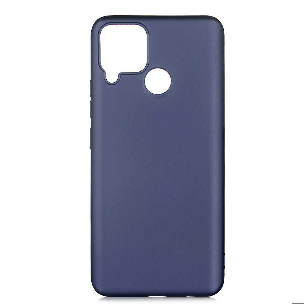 Realme C15 Uyumlu Kılıf Premier Silikon Kapak Lacivert