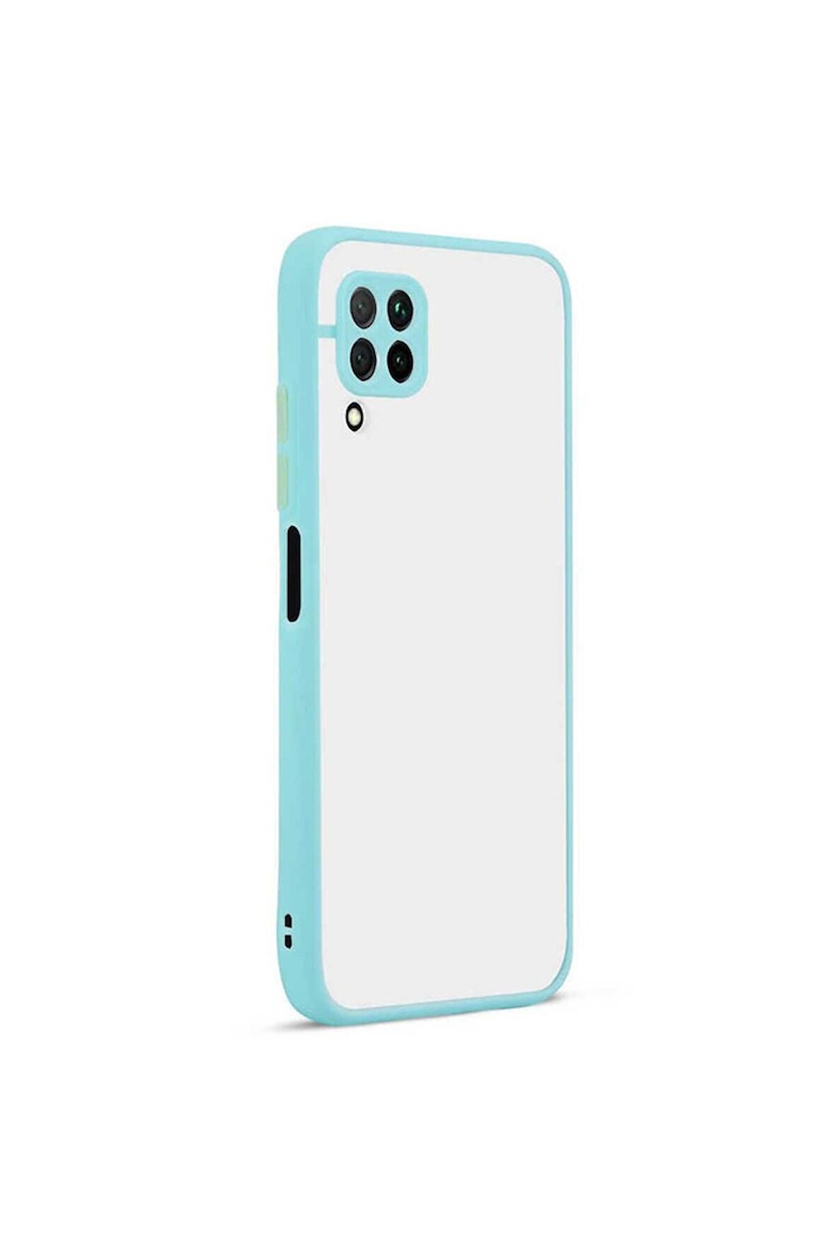 Huawei P40 Lite Uyumlu Kılıf Hux Kapak Turkuaz