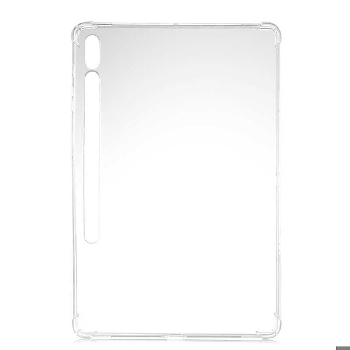 Samsung Galaxy Tab S7 Plus T970 Uyumlu Tablet Kılıf Nitro Anti Shock Silikon Kapak