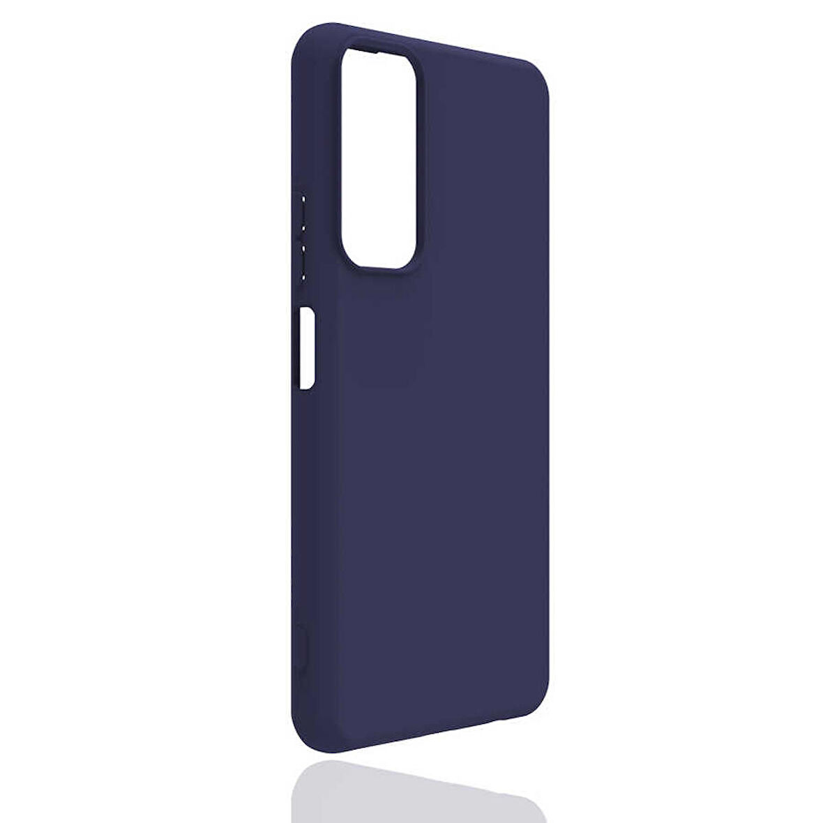 Huawei P Smart 2021 Uyumlu Kılıf Biye Silikon Lacivert