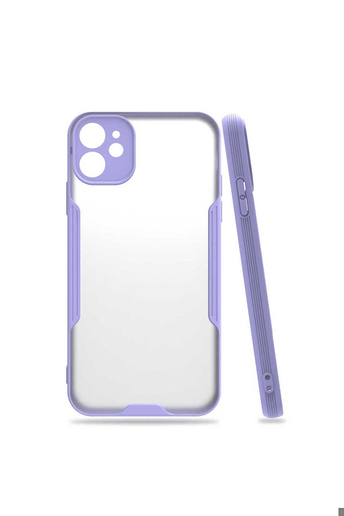 Apple iPhone 11 Uyumlu Kılıf Parfe Kapak Mor