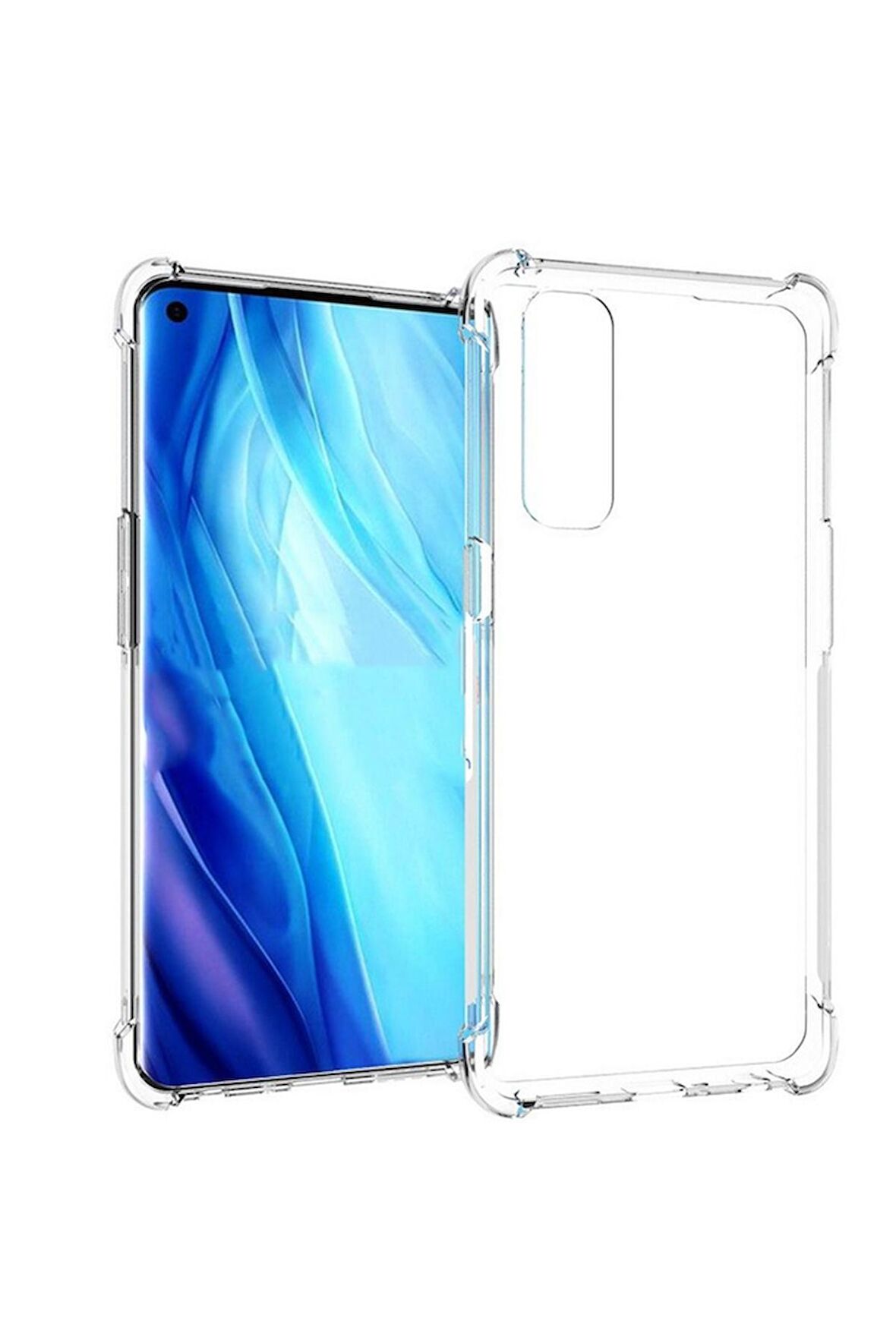 Oppo Reno 4 Pro 4G Uyumlu Kılıf Nitro Anti Shock Silikon