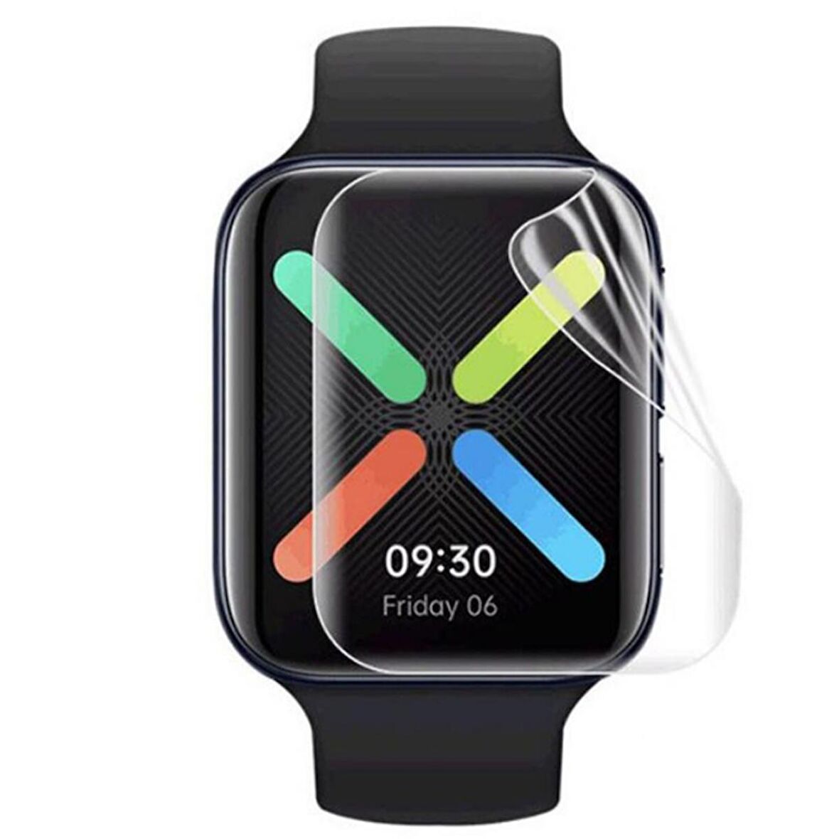 Oppo Watch 46 Mm Uyumlu Narr Tpu Body Ekran Koruyucu